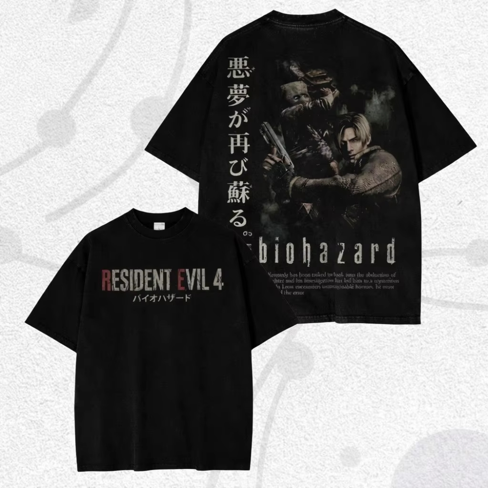 2026 Vintage Wasteland Horror  - Acid Wash Vintage Graphic T Shirt ulasan dan harga